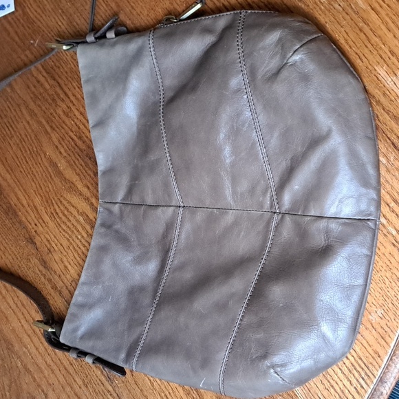 Hobo purse, grey in color. - Picture 4 of 14